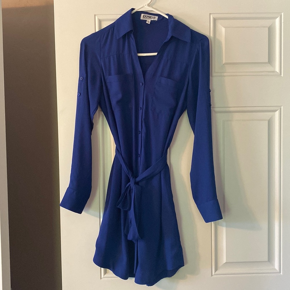 Express Portofino Shirt Dress